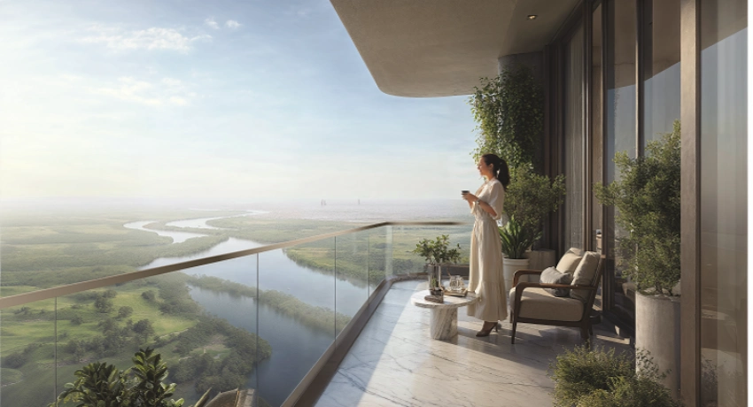 Expansive decks with creek views HIres